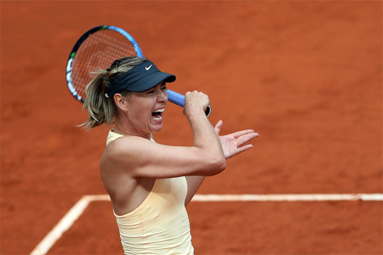 Sharapova blasts critic Mladenovic off court in Madrid