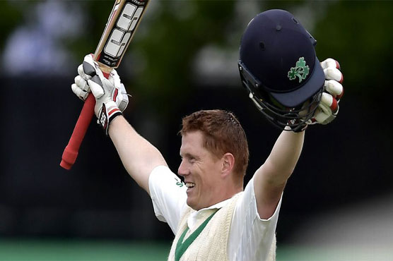 O'Brien scores Ireland's first Test hundred