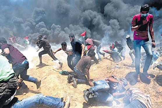 Israeli forces kill 55 in Gaza clashes as US opens Jerusalem embassy