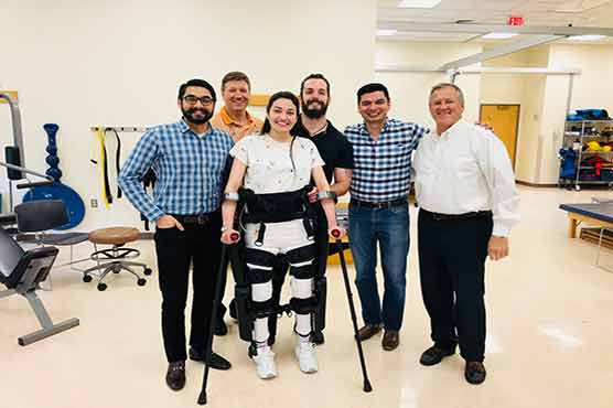 Muniba Mazari stands tall after 10 years