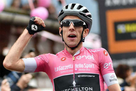 Yates extends overall lead with third Giro stage win