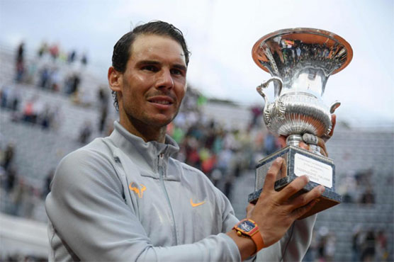 Rain helps Nadal claim stunning eighth Rome Masters title