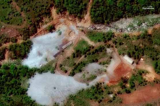 North Korea dismantles nuclear test site ahead of US summit
