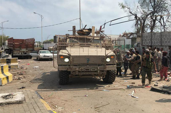 Yemen forces closing in on rebel-held port: coalition