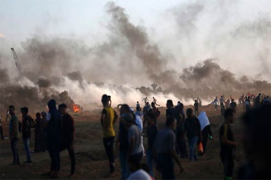 Palestinian killed by Israeli fire in border clashes: Gaza ministry