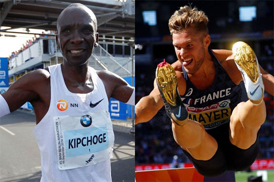 World record holders Kipchoge and Mayer nominated for athlete of the year