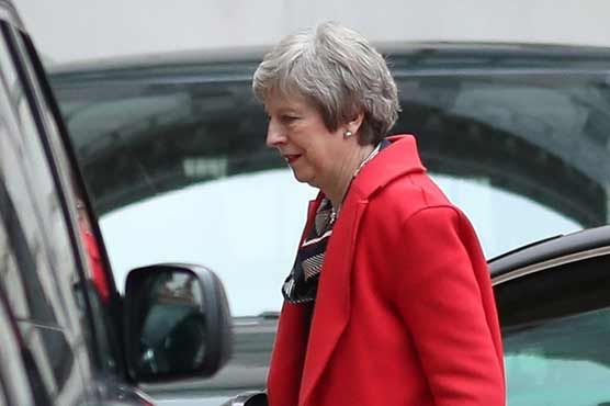 May begins Brexit hard sell before parliament vote