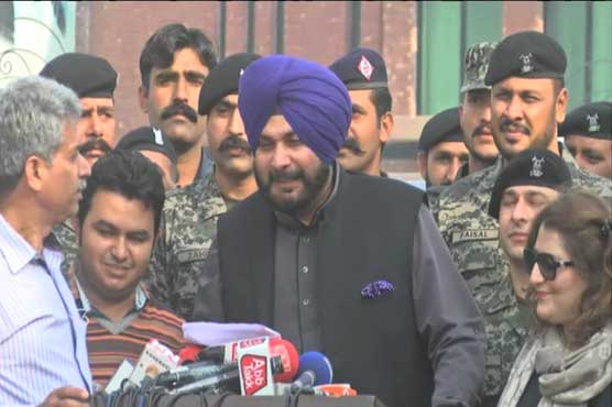 Kartarpur Corridor: Navjot Singh Sidhu arrives in Lahore