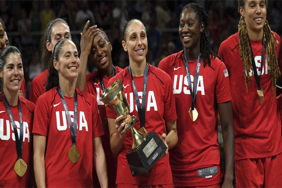 American invincibles win third successive women's world basketball title