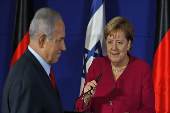 Merkel in Israel says Iran must not obtain nuclear arms