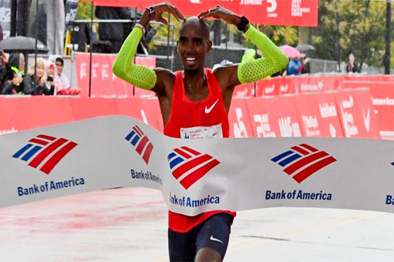 Farah wins at Chicago in third marathon start