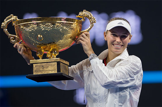 Wozniacki wins 30th title with China Open victory