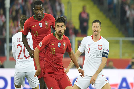 Portugal ruin Lewandowski's century celebration