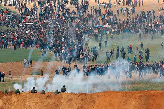Six Palestinians killed in clashes on Israel border
