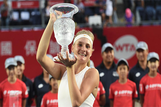 Wang downs Svitolina, Muguruza on same day