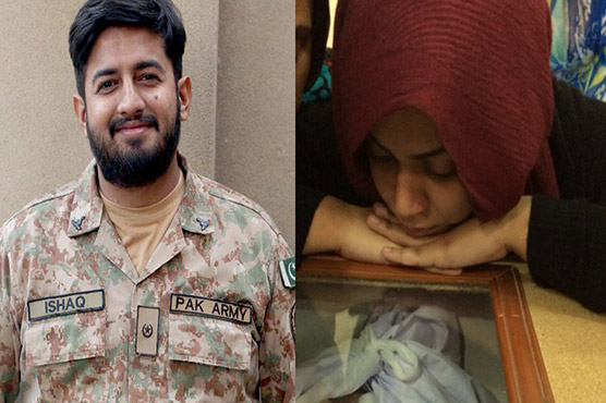 Martyred major's wife completes army training, bags 'best shooter' award