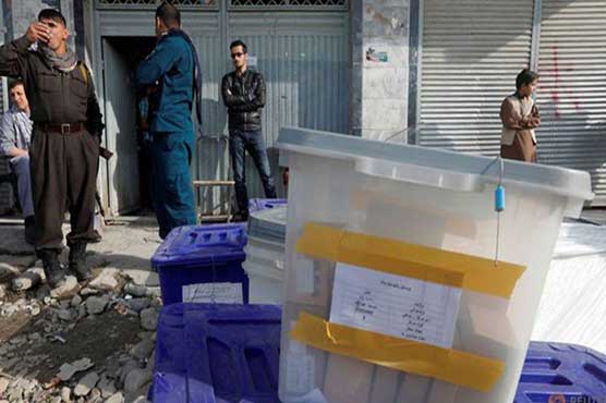 Multiple blasts rock Kabul polling stations: official, witnesses