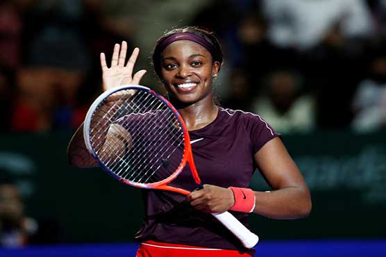 Stephens benefits from positive attitude in WTA Finals debut