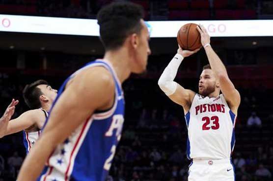NBA roundup: Griffin scores 50 in Pistons' OT win