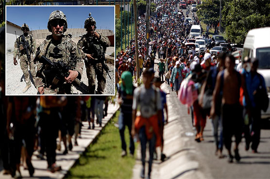 Pentagon to send about 800 troops to US-Mexico border