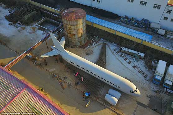 A Chinese farmer couldn't fly a plane, so he built one