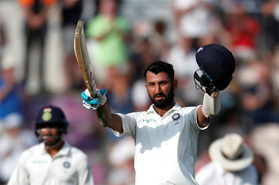 Ton-up Pujara gives India the edge in fourth Test