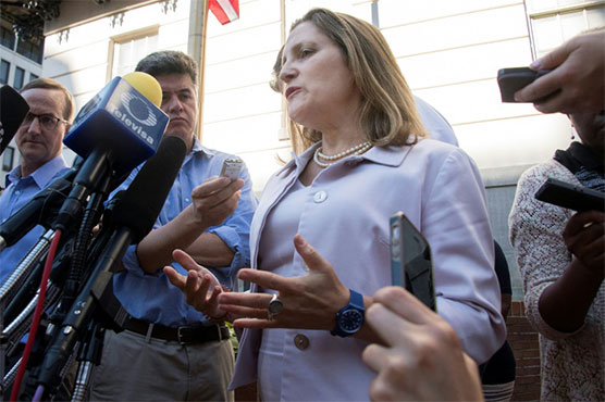 US-Canada going to the wire in NAFTA talks