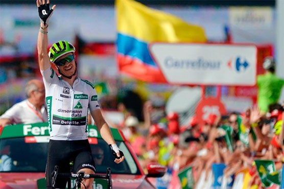 King crowned on Tour of Spain ninth stage, Yates in red