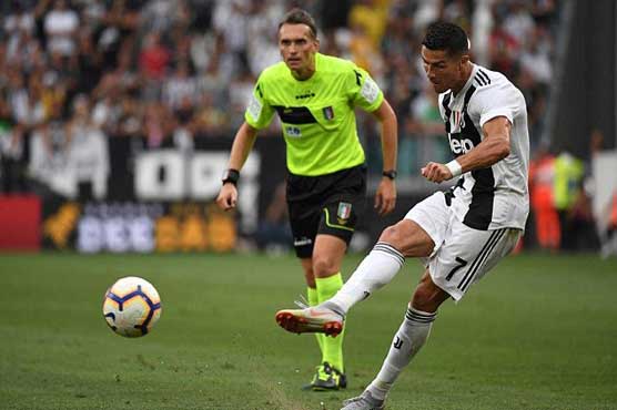 Ronaldo off the mark as Juventus maintain 100% record