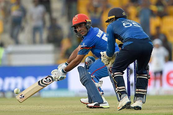 Rahmat fifty lifts Afghanistan to 249 against Sri-Lanka
