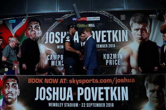 Joshua sees Povetkin as toughest fight since Klitschko