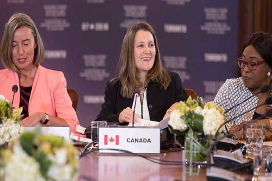 Canada hosts first meeting of women foreign ministers