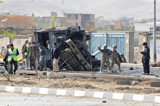 Four killed in attack on US convoy in Afghanistan