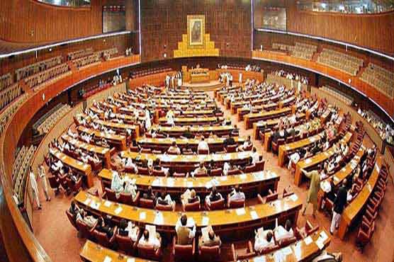 Image result for Opposition protest mars NA session on second day