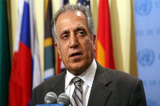 US envoy Khalilzad lauds Pakistan's efforts, announces to arrive in Islamabad on Apr 29