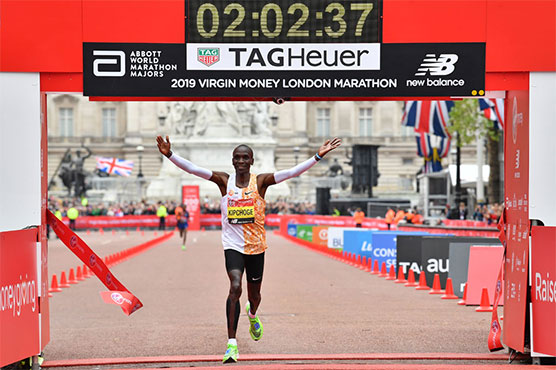 Kipchoge runs second-fastest marathon for fourth London win