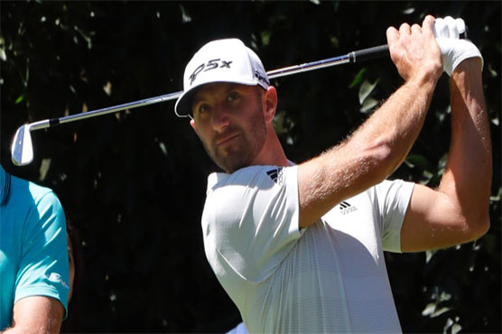 Late birdie lifts Johnson to Northern Trust lead