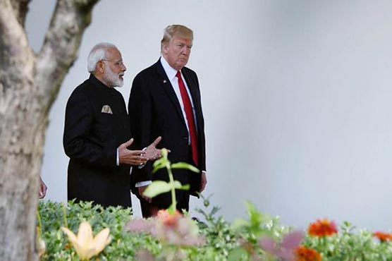 Donald Trump discusses Kashmir issue with Modi 