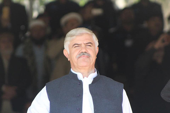 CM Mahmood Khan inaugurates 132KV grid station in Mohmand