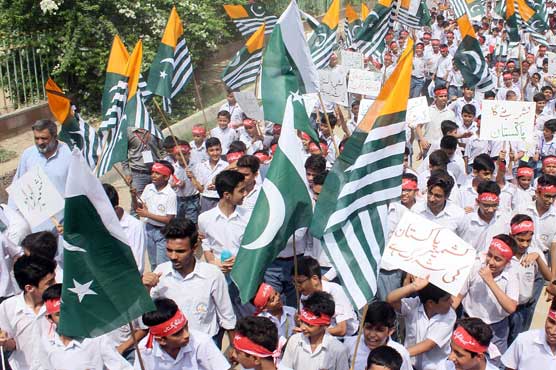 Nationwide rallies organized to express solidarity with Kashmir