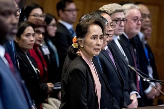 Myanmar's Suu Kyi told to 'stop the genocide' in UN court