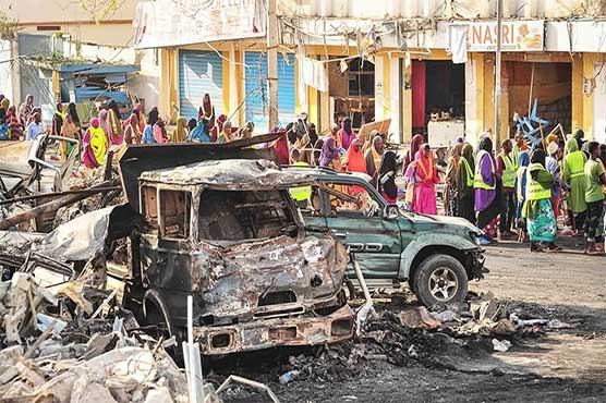 Powerful explosion in busy market in Somali capital: police