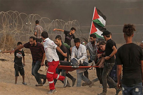 19 Palestinians and Israeli soldier wounded in Gaza clashes