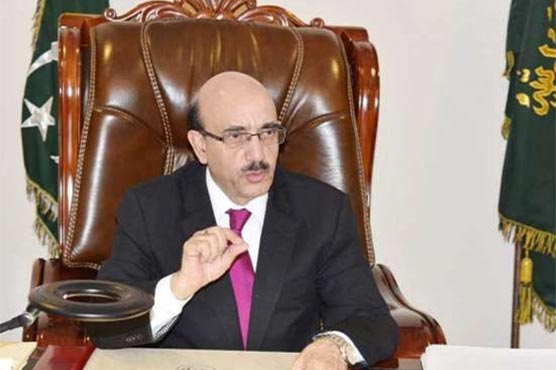 AJK President reaffirms PM Khan's stance on Pulwama attack