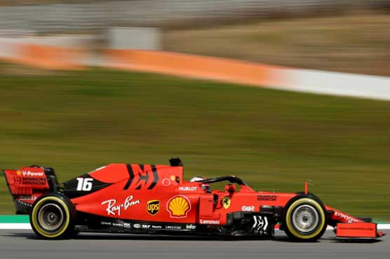 Leclerc keeps Ferrari on top in testing
