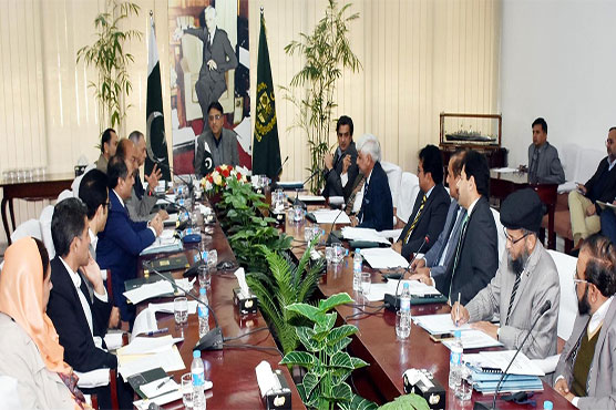 Asad Umar presides over ECNEC meeting