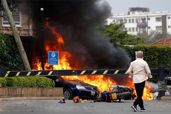 Five dead in attack on upmarket Nairobi hotel complex
