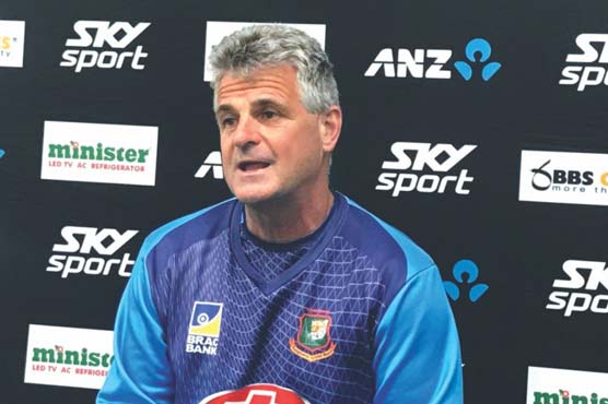 Bangladesh coach Rhodes says pressure on Pakistan in World Cup clash