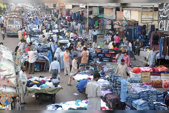 Encroachment of footpaths, only serving shopkeepers, vendors, not people