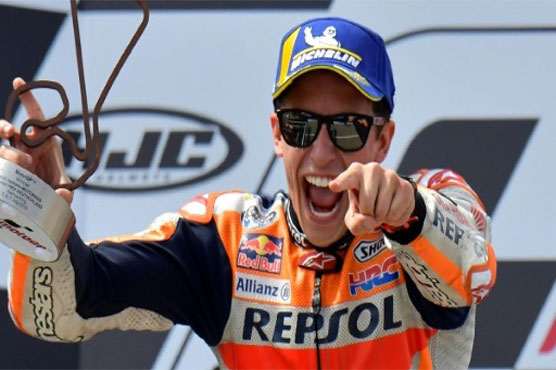 Marquez wins seventh consecutive German MotoGP